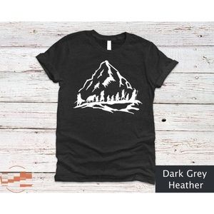 Mountain Lord Of The Rings Tshirt Classic Unisex Retro Tshirt